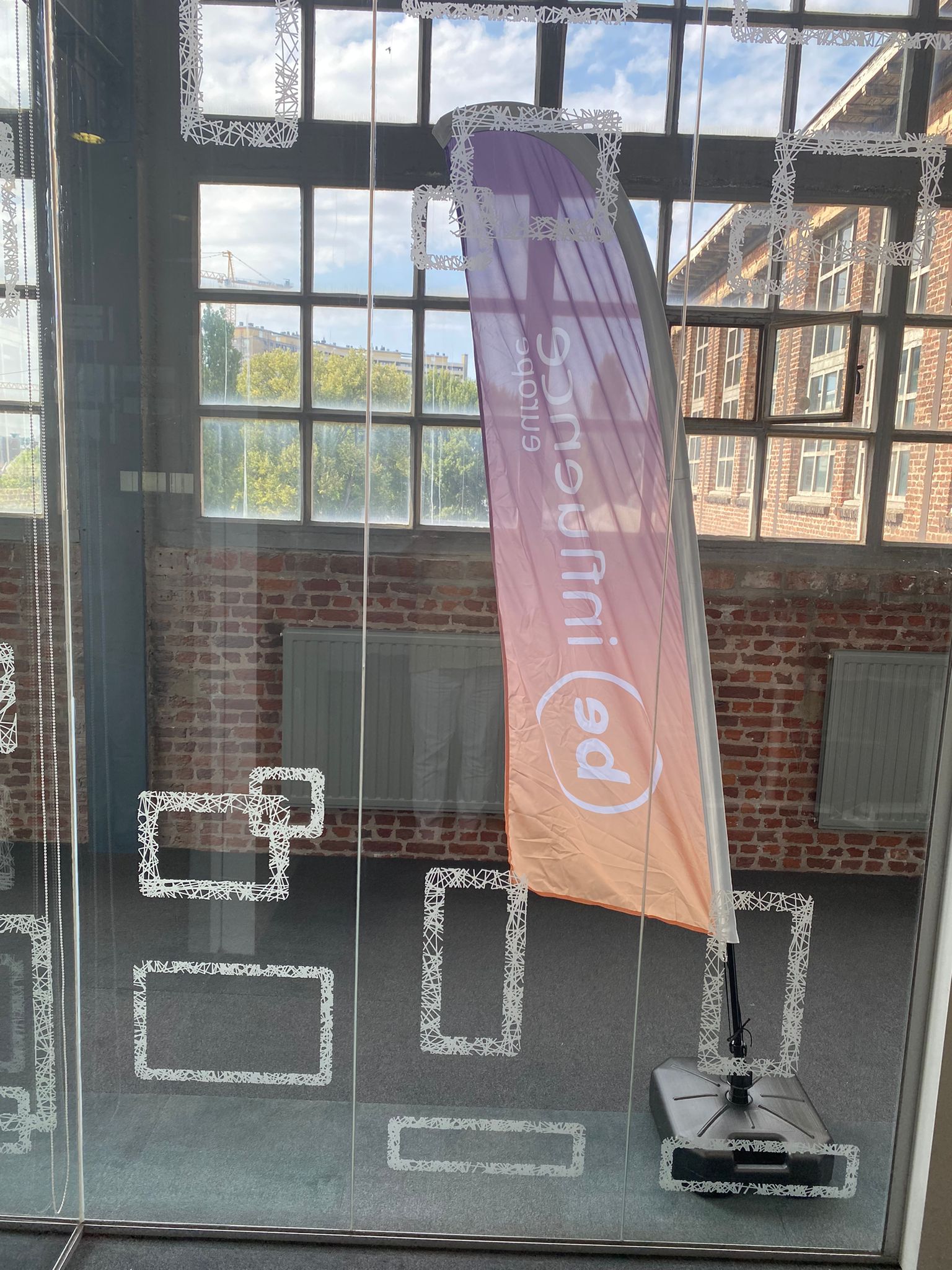 OFFICE TOUR FOR THE BELGIAN TEAM!